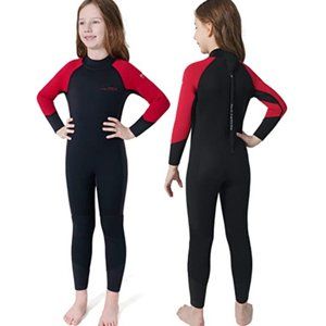 Dark Lightning 3/2mm Kids Wetsuit for Boys and Girls Size 10 NEW